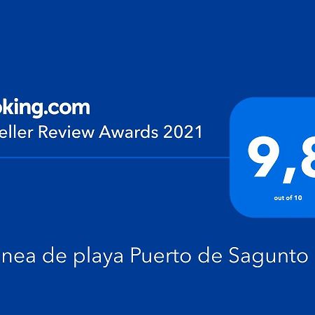 1ªlinea De Playa Puerto De Sagunto Apartment Luaran gambar